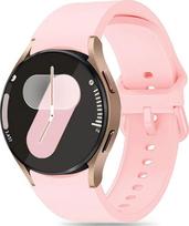 samsung galaxy watch fe - Tech-Protect watch strap Silicone Samsung Galaxy Watch4/5/5 Pro/6/7/FE, baby pink | 5906302313488 - 2 nuotrauka
