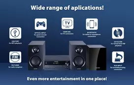 micro - Blaupunkt MS55SUB, 240 W, Juodas (Black) - 3 nuotrauka