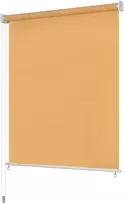 vidaXL Lauko roletas, smėlio spalvos (Beige), 185 x 140 cm