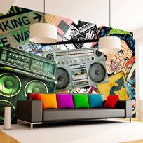 Fototapetas Artgeist Graffiti Girl, 315 cm x 450 cm