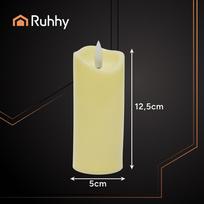 zvakiu ideklai - Ruhhy LED žvakės 12,5x5 cm, 4 vnt. - 4 nuotrauka