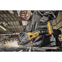 akumuliatorinis kampinis dewalt - Kampinis šlifuoklis 125mm, 18V, PS, 2x5Ah, TSTAK; DCG409H2T-QW DEWALT - 4 nuotrauka