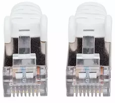 rj45 cat7 - Intellinet Patchkabel Cat6a-Stecker/Cat7-Rohkabel 20m baltas - 3 nuotrauka