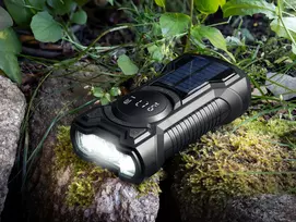 5000 mah power bank - Sandberg 421-03 Survivor Radio All-in-1 5000 Juoda (Black) - 3 nuotrauka