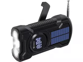 5000 mah power bank - Sandberg 421-03 Survivor Radio All-in-1 5000 Juoda (Black) - 9 nuotrauka