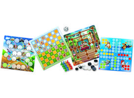paw patrol senukai - TREFL Stalo žaidimų rinkinys PAW PATROL 15 in 1 „Šuniukai-patruliai“ - 4 nuotrauka