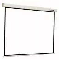 Reflecta CR 240x240 1:1 Motorized Projection Screen Black Frame