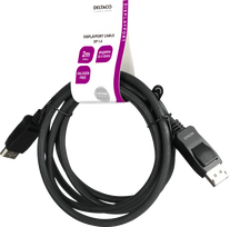 displayport 2.0 kabelis laidas - DELTACO 202210031007 - 3 nuotrauka
