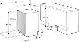 gorenje g600 - Gorenje GVB67364 - 3 nuotrauka
