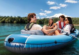 pripuciama baidare - Intex Excursion 4 66324NP - 3 nuotrauka