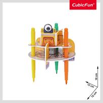3d zaisl - Cubic Fun National Geographic 3D dėlionė Piešiantis Robotas - 2 nuotrauka