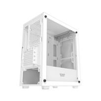 white case computer - Darkflash M305 Mesh kompiuterio korpusas be ventiliatorių (Baltas) - 8 nuotrauka