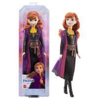 frozen lele ana -  Mattel Disney Frozen Anna HLW50, 28 cm - 2 nuotrauka