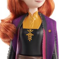 frozen lele ana -  Mattel Disney Frozen Anna HLW50, 28 cm - 4 nuotrauka