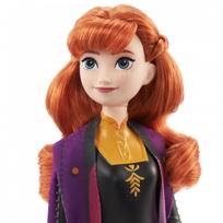 frozen lele ana -  Mattel Disney Frozen Anna HLW50, 28 cm - 5 nuotrauka