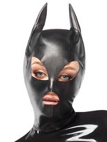 fetisui - Bad Kitty Galvos Kaukė moters katės stiliaus, Juoda (Black) - 4 nuotrauka
