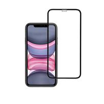 iphone 11 ekranas - Fusion Accessories "5D Full Screen Protector iPhone 11 / XR" Black - 6 nuotrauka
