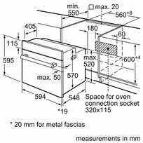 bosch orkaite - Bosch HBF133BR0 - 5 nuotrauka