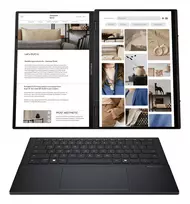 kompiuteriai asus duo - ASUS Zenbook Duo UX8406CA-PZ195X, Core Ultra 9 285H, 32 GB, 2 TB, 14", WQXGA+, OLED Touch, Win11 Pro - 6 nuotrauka