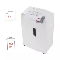 dokumentu naikikliai - Popieriaus smulkintuvas HSM Shredstar X13, 4 x 37 mm - 5 nuotrauka