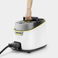 garo valytuvas sc 3 deluxe - Karcher SC 4 Deluxe Iron Juodas/Baltas (Black/White) - 7 nuotrauka