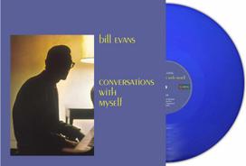 vinilines ploksteles billie - Vinilinė plokštelė LP EVANS BILL „Conversations With Myself“ (Blue Vinyl) (LP) - 2 nuotrauka