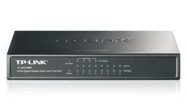 gigabit switch - TP-LINK Switch TL-SG1008P - 1 nuotrauka