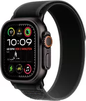 apple watch ultra - Apple Watch Ultra 2 GPS + Cellular 49mm Black Titanium Case with Black Trail Loop - S/M - 6 nuotrauka