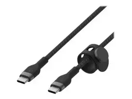 belkin boost charge pro flex - Belkin BOOST↑CHARGE PRO Flex USB kabelis 1 m USB 2.0 USB C Juoda - 3 nuotrauka