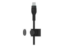belkin boost charge pro flex - Belkin BOOST↑CHARGE PRO Flex USB kabelis 1 m USB 2.0 USB C Juoda - 5 nuotrauka
