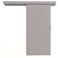 vidaus stumdomos durys - Stumdomos durys nišai ADRK Furniture Pixi 96, pilkos - 3 nuotrauka