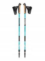 2 litai - Šiaurietiško ėjimo teleskopinės lazdos Gabel Stretch Lite, avio (Aqua) 75-130 cm - 3 nuotrauka
