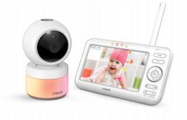 mobili aukle kudikiu stebejimo - VTech VM5463 White (Balta) - 2 nuotrauka