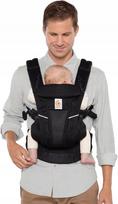 ergobaby omni breeze nesiokles - ERGObaby nešioklė Omni Breeze, onyx black, BCZ360PONYX - 2 nuotrauka