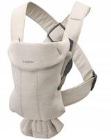 babybjorn nesiokle - BabyBjorn Baby Carrier Mini 3D Jersey -Smėlio spalvos - 3 nuotrauka