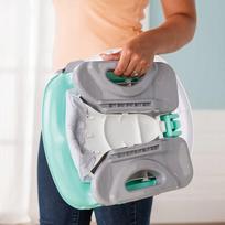 sulankstoma kedute - Summer Infant Deluxe Comfort Folding Booster Seat Safari Stripe - 3 nuotrauka