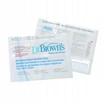 pieno indelis - DR.BROWNS sterilizavimo maišeliai mikrobangų krosnelei 5 vnt. 960 - 3 nuotrauka