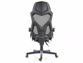 signal meble 120 - Darbo kėdė Q-939, 48 x 56 x 108 - 120 cm, juoda/pilka - 3 nuotrauka
