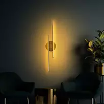 Šviestuvas sieninis Opviq Umut 13298, LED, Auksinė (Gold)