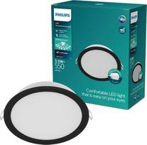 Philips - Įleidžiamas LED šviestuvas MESON LED/5,5W/4000K, juodas (Black)