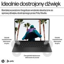 intel ultra - HP Spectre x360 16", Intel Core Ultra 7 155H, 16 GB, 1 TB, RTX 4050, Juodas (Black) - 15 nuotrauka