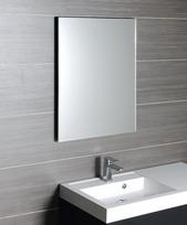 Veidrodis Sapho Accord, 60 cm x 80 cm, be vyrių, šlifuotas (Polished)