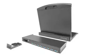 modulinis jungiklis - DIGITUS KVM module 8 port for modularized KVM console - 4 nuotrauka