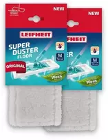 Leifheit Superduster Floor M 33 cm pakaitinės šluostės, 2 vnt.