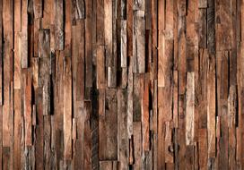 Fototapetas Artgeist Wooden Curtain (Brown), 70 cm x 70 cm
