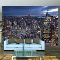 Fototapetas Artgeist New York - Night XXLFTNT1072, 231 cm x 231 cm