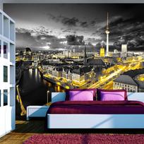 Fototapetas Artgeist Berlin At Night LNEW010324SAM, 140 cm x 140 cm