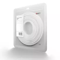 tinklo kabeliai utp cat 6 - Lindy Cat.6 U/UTP Network Cable 1m White - 3 nuotrauka