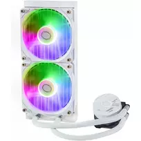 cooler master masterliquid - Cooler Master MasterLiquid 240L Core ARGB Baltas (White) - 4 nuotrauka