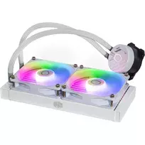 cooler master masterliquid - Cooler Master MasterLiquid 240L Core ARGB Baltas (White) - 5 nuotrauka